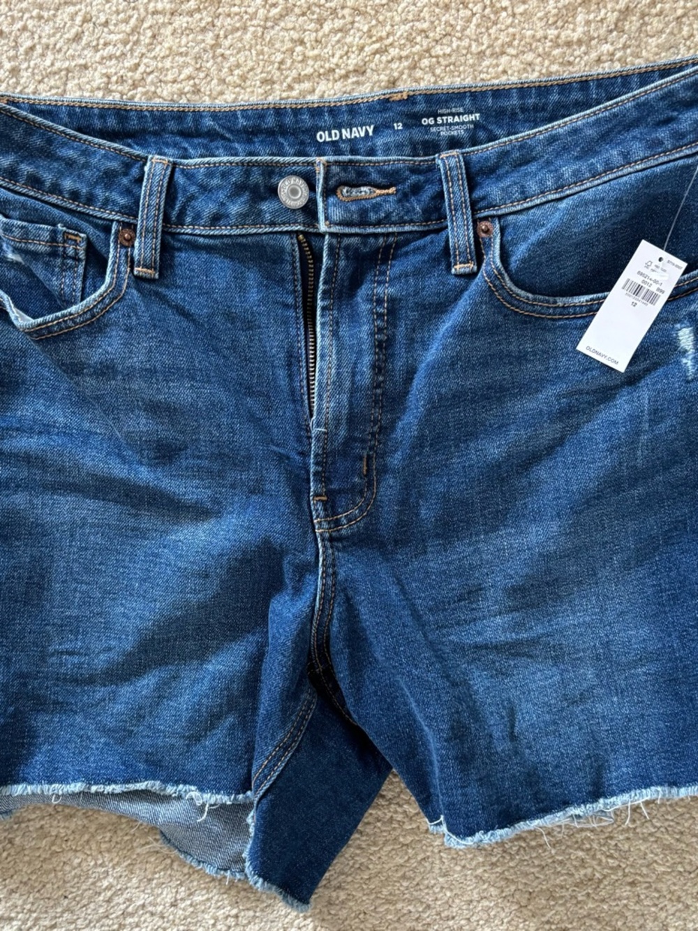 Old Navy Blue Denim Cutoff Shorts